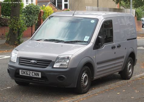 Ford Transit Connect I Facelift Panel Van L H Technical