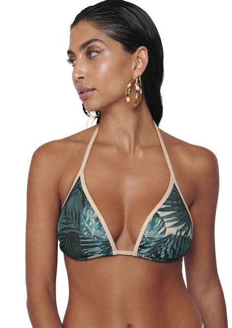 Bluepoint Bikini Τριγωνάκι Floral Green 24066061 26 Skroutz gr