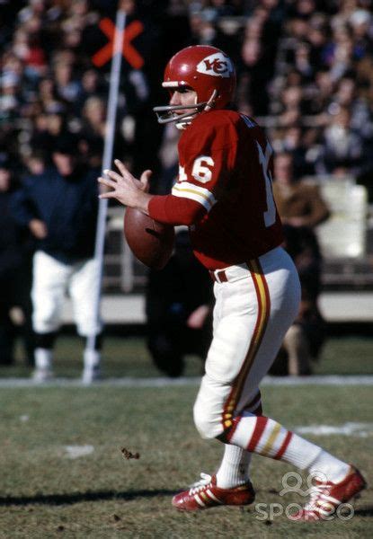 Kansas City Chiefs Quarterback Len Dawson 16 In Action During The