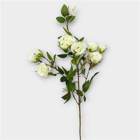 Artificial Faux Silk Flowers Foliage Uk Artificial Faux White Rose