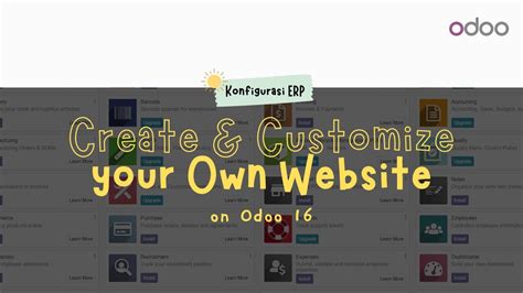 08 Create Customize Your Own Website On Odoo 16 YouTube