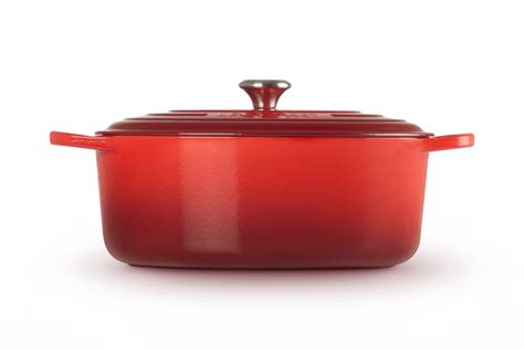 Le Creuset Oval Gryta gjutjärn 8 9 liter 35 cm Cerise