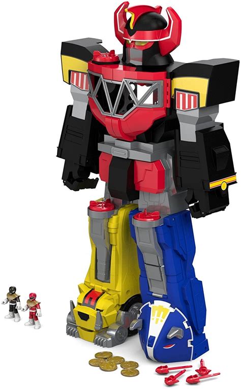 Fisher-Price Imaginext Power Rangers Morphin Megazord - Walmart.com ...