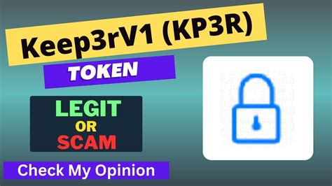 Keep Rv Kp R Token Is A Legit Or Scam Is Kp R Token Legit Or Scam