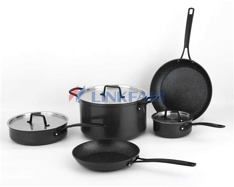 Piece Non Stick Coated Forged Aluminum Cookware