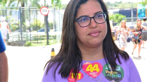 Candidata Vice Presidente Ana Paula Diz Acreditar Que Estar No Turno