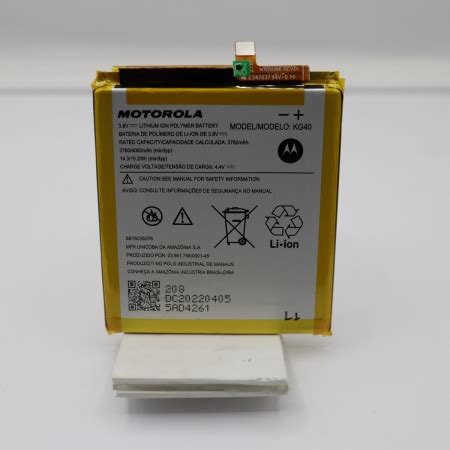 Bateria Motorola KG40 G8 Xt2045 One Macro Xt2016 2 G8 Play Xt2015