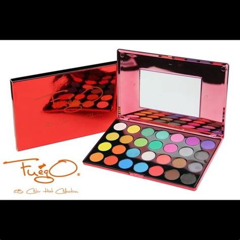 New Color Fuego Eyeshadow Palette Hot Color Palette Beauty Gift