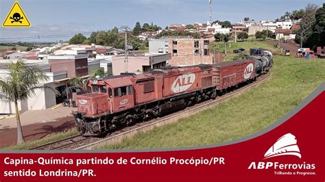 Londrina A Cornélio Procópio - Trem Capina-Química partindo de Cornélio Procópio/PR sentido Londrina ...