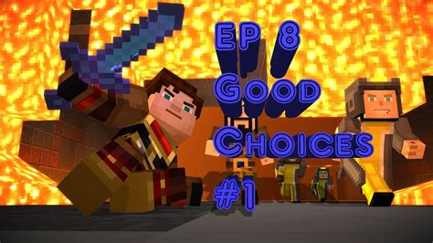 Minecraft Story Mode Episode A Journey S End Good Funny Choices