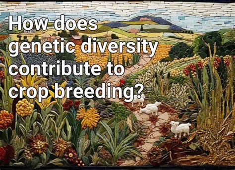 How Does Genetic Diversity Contribute To Crop Breeding Agriculture