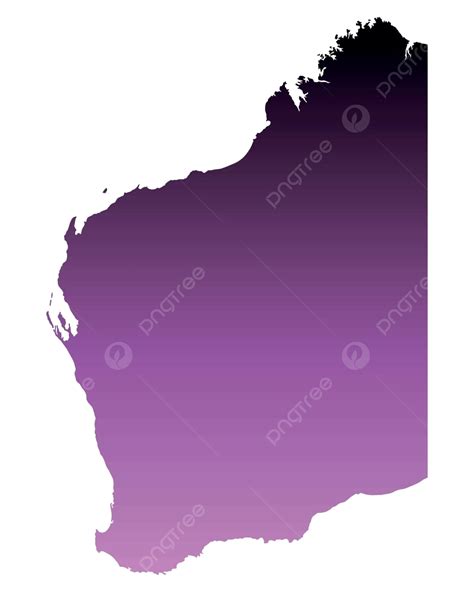 Mapa De Australia Occidental Cartografía Rosa Contorno Vector Png Cartografía Rosado