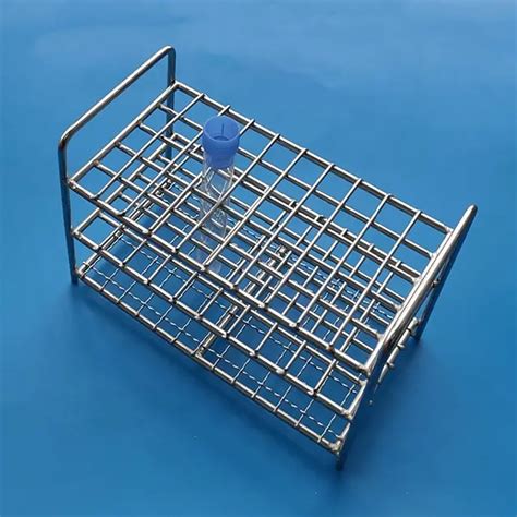 Laboratory Well Multifunction Plastic Stainless Steel Test Tube Rack