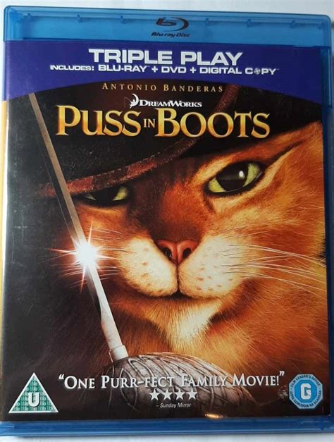 Kot W Butach Puss In Boots Blu Ray Dvd Wer Eng Gdynia Kup Teraz