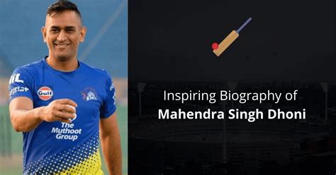 Inspiring Biography of Mahendra Singh Dhoni - Youth Motivator