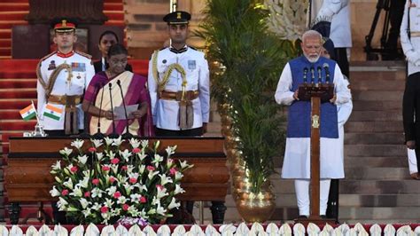 Modi Makes History Takes Oath As Pm For Third Time India Writes