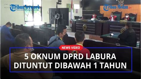 Lima Oknum Dprd Labura Pesta Narkoba Dan Dugem Dituntut Dibawah Satu