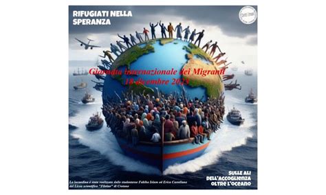 Iniziative Didattiche Per La Giornata Internazionale Dei Migranti