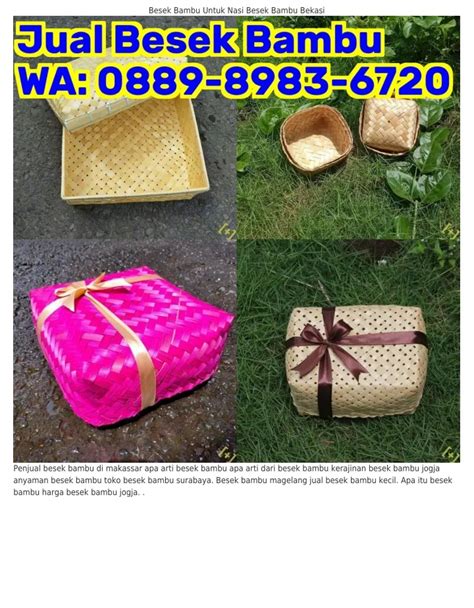 Ppt Wa Besek Bambu Blitar Harga Besek Bambu Warna