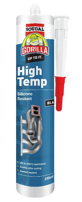 Gorilla High Temp Silicone Sealant Automotive Sealants Soudal