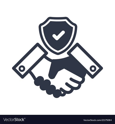 Trust For Protection Royalty Free Vector Image