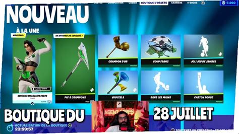 🔴 Nouveau Skin Sephira Boutique Fortnite Du 28 Juillet Item Shop July 28 Youtube