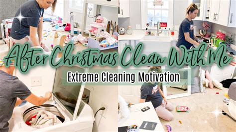 Ultimate After Christmas Clean With Me Ultimate Whole House Clean