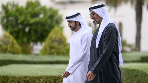 Crown Prince Of Abu Dhabi Receives Hamdan Bin Mohammed