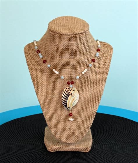 Seashell Jewelry Wearable Art Jewelry Beach Jewelry Handmade Jewelry