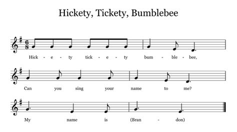 Hickety, Tickety, Bumblebee | The Yellow Brick Road