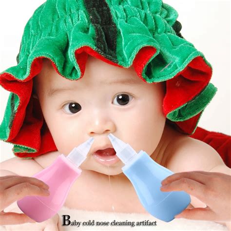 Silicone Newborn Baby Children Nose Aspirator Toddler Nose Cleaner ...