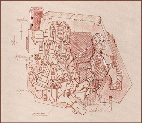 Inside 40K Dreadnought Warhammer 40k Artwork Warhammer 40k Art