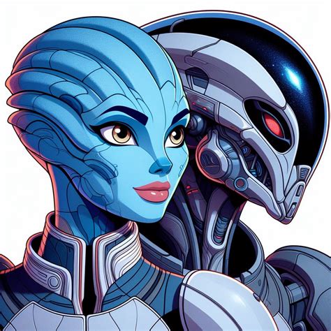 Mass Effect Asari With Disney Animation Style By Rtxrkibi On Deviantart