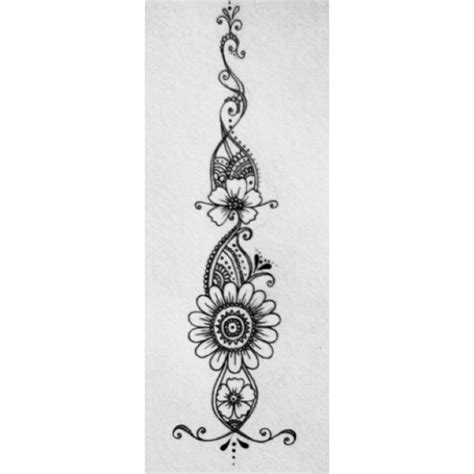 Henna tattoo flower design by rebekah-jones on DeviantArt