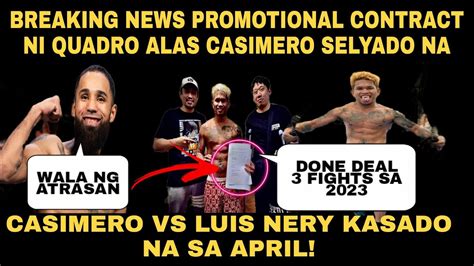 Breakingnews Promotional Contract Ni Casimero Secure Na Casimero Vs