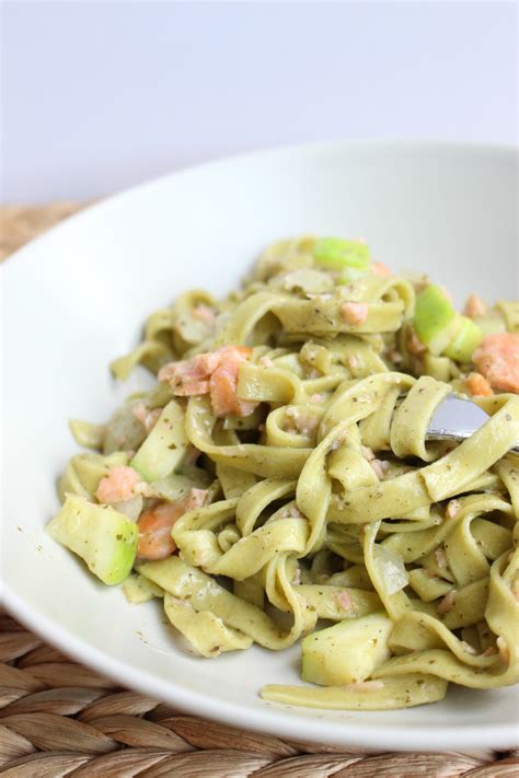 Tagliatelle Met Zalm En Courgette Gezondgezin Nu