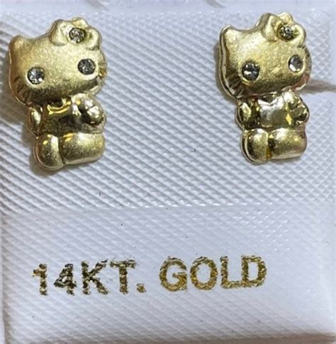 Hello Kitty Gold Jewelry