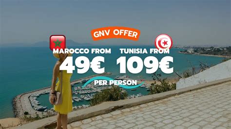 Gnv Summer Special Marocco And Tunisia Smartferry N