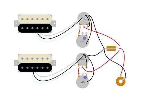 Lindy Fralin Modern PAF Wiring Diagram - Humbucker Soup