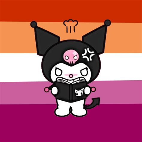 Kuromi Lesbian Icon Homosexual Lgbtqia Transgender Queer Sanrio