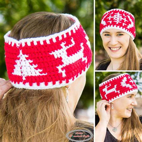 Ravelry Christmas Ear Warmer Pattern By Nicole Riley