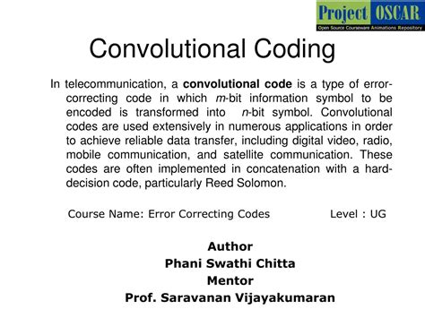 Ppt Convolutional Coding Powerpoint Presentation Free Download Id