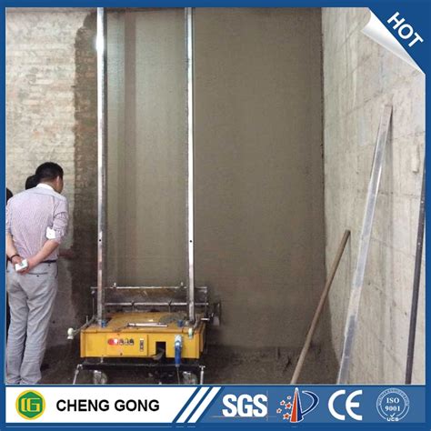 Patented Wall Construction Equipment Wall Rendering Machine China