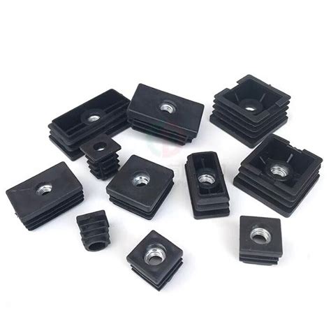 Square Threaded Tube Inserts 10mm 60mm M6 M8 M10 Tube Fittings Box