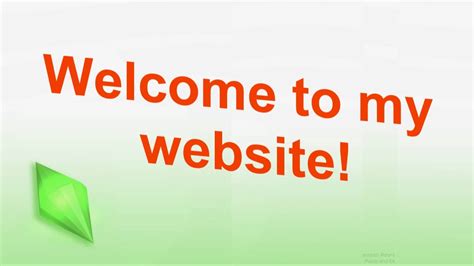 Welcome To My Website Youtube