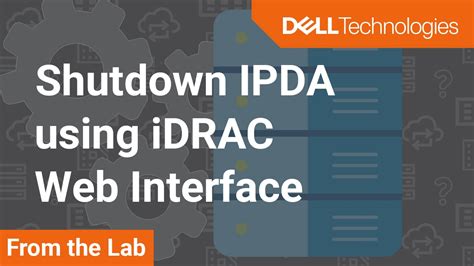 Cómo Encender Un Integrated Data Protection Appliance Idpa Mediante El Panel De Idrac Dell