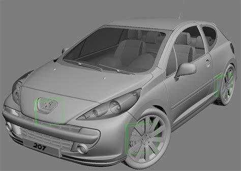 Peugeot Gratuits 3d Modèles A Télécharger Free3d