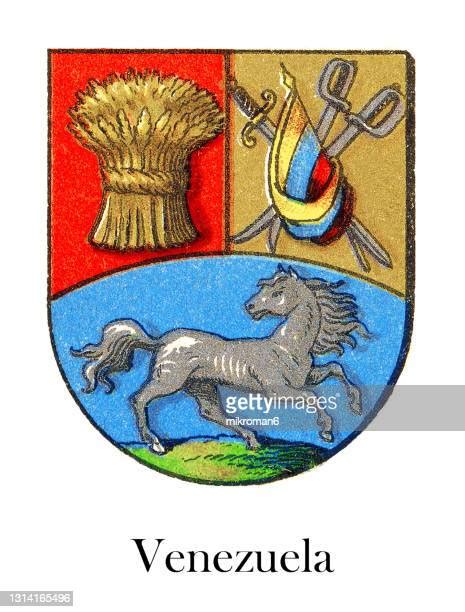 Venezuela Coat Of Arms Photos and Premium High Res Pictures - Getty Images