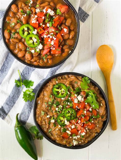 The Best Instant Pot Refried Beans Easy No Soak Recipe