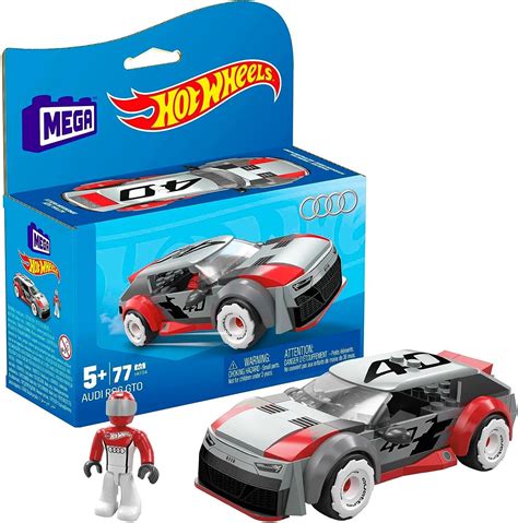 Konstruktorius Mega Bloks Hot Wheels Audi RS6 HKF94 Plastikas Kaina